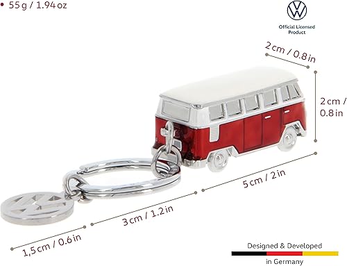 Miniatura 7 de BRISA VW Collection - Llavero Volkswagen Bus T1 modelo 3D Azul  Patchwork talla única