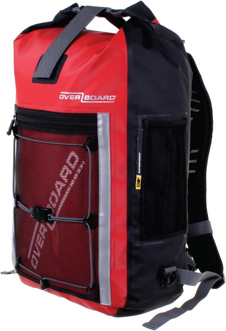 Overboard Pro-Sports 100% Waterproof Backpack Bag with Adjustable Chest and Sternum Straps