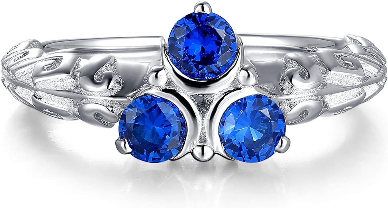 Zelda Zora's Sapphire, Wind Waker Inspired Ring