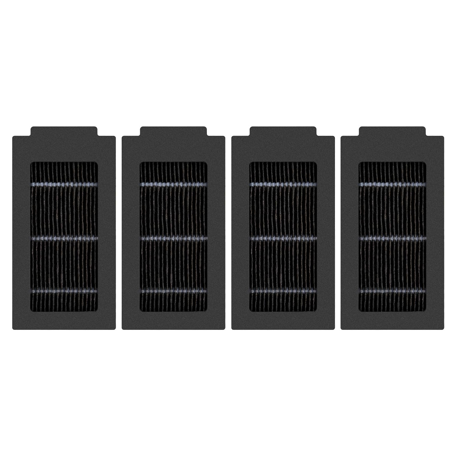Photo 1 of (4 Pack) T50 Pro Omni Replacement HEPA Filters for ECOVACS DEEBOT T50 Pro Omni/ T50 Omni/ T30C Robot Vacuum, Accessories Kit, Upright Filter, Vacuum Filter (NOT FOR T50 Max Pro Omni)