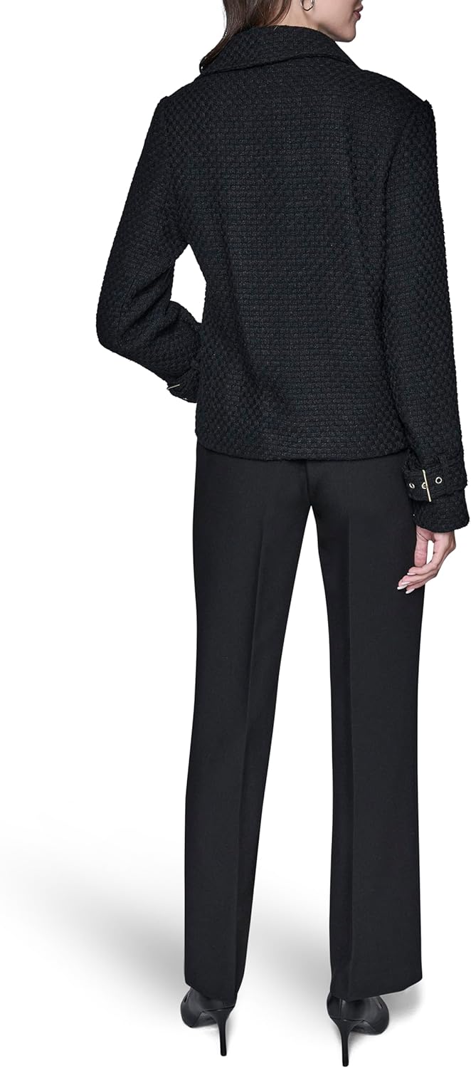 KARL LAGERFELD womens Long Sleeve Soft Suiting Jacket - Image 5