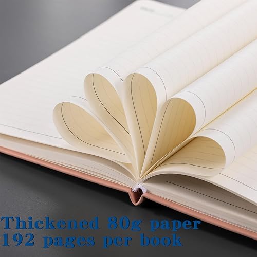 Miniatura 6 de Cuaderno personalizado, puede personalizar el logotipo, texto, imagen, cuaderno A5 personalizable diario para escribir, 192 páginas rayadas de 8.5 x