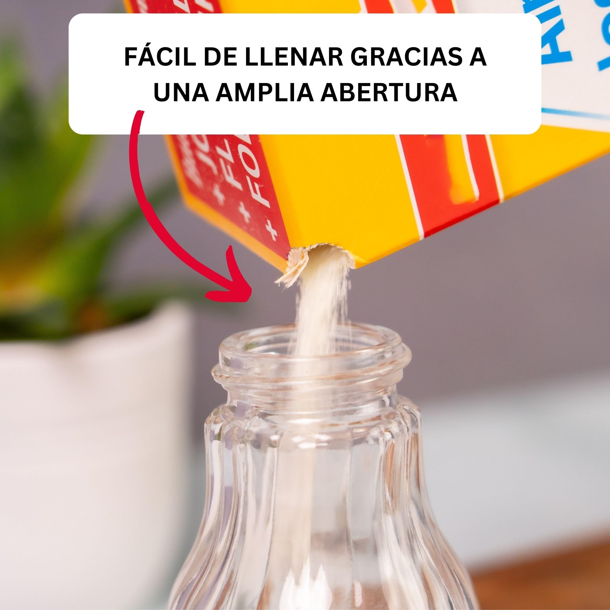 Westmark Juego de salero y pimentero, 2 piezas, Capacidad: 50 ml cada una, Vidrio/acero inoxidable, Berlin, Plateado/transparente, 65362270