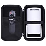 LTGEM Case Compatible with Samsung The Freestyle 2nd Gen/Samsung The Freestyle/Maypug Mini Projector, Black(Case Only)
