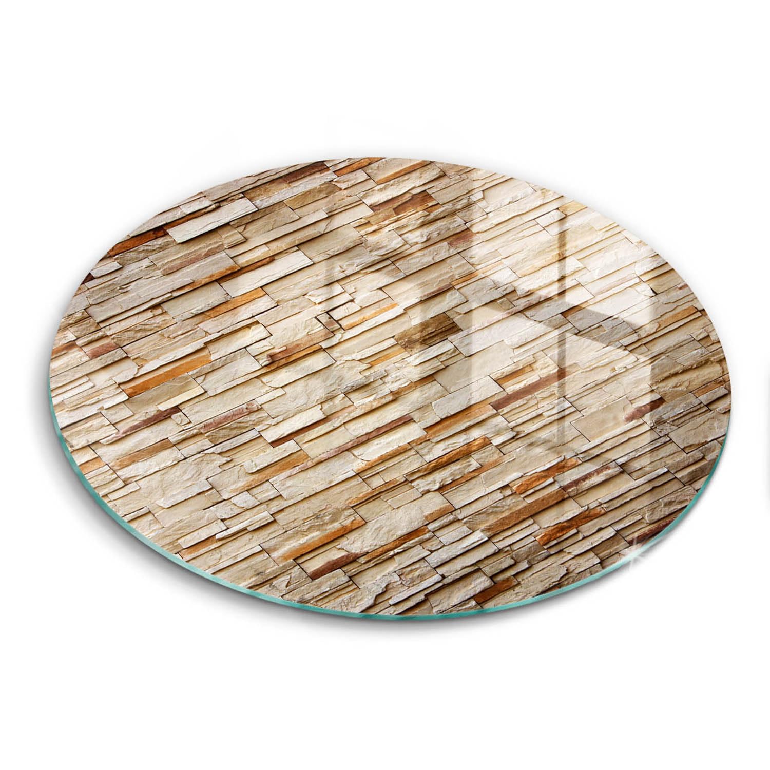 Planche à découper en pierres de texture décorative Wallfluent 40cm haut de gamme