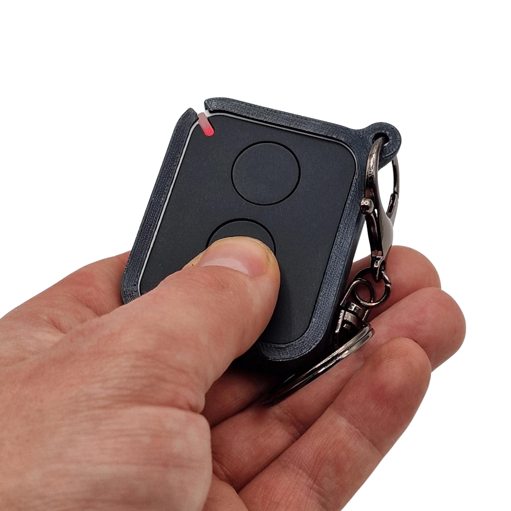 Coque pour Télécommande Portail Bip Nice Era on - Étui Protection Antichoc avec Porte-Clés Intégré
