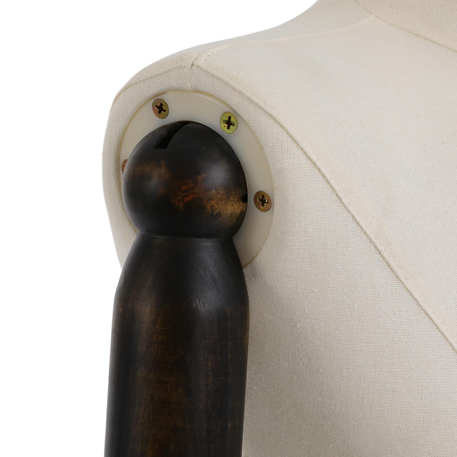 Manekin krawiecki, manekin z trójkątną podstawą, stojak na ciało, z głową, regulowana wysokość 155-200 cm, do ubrań