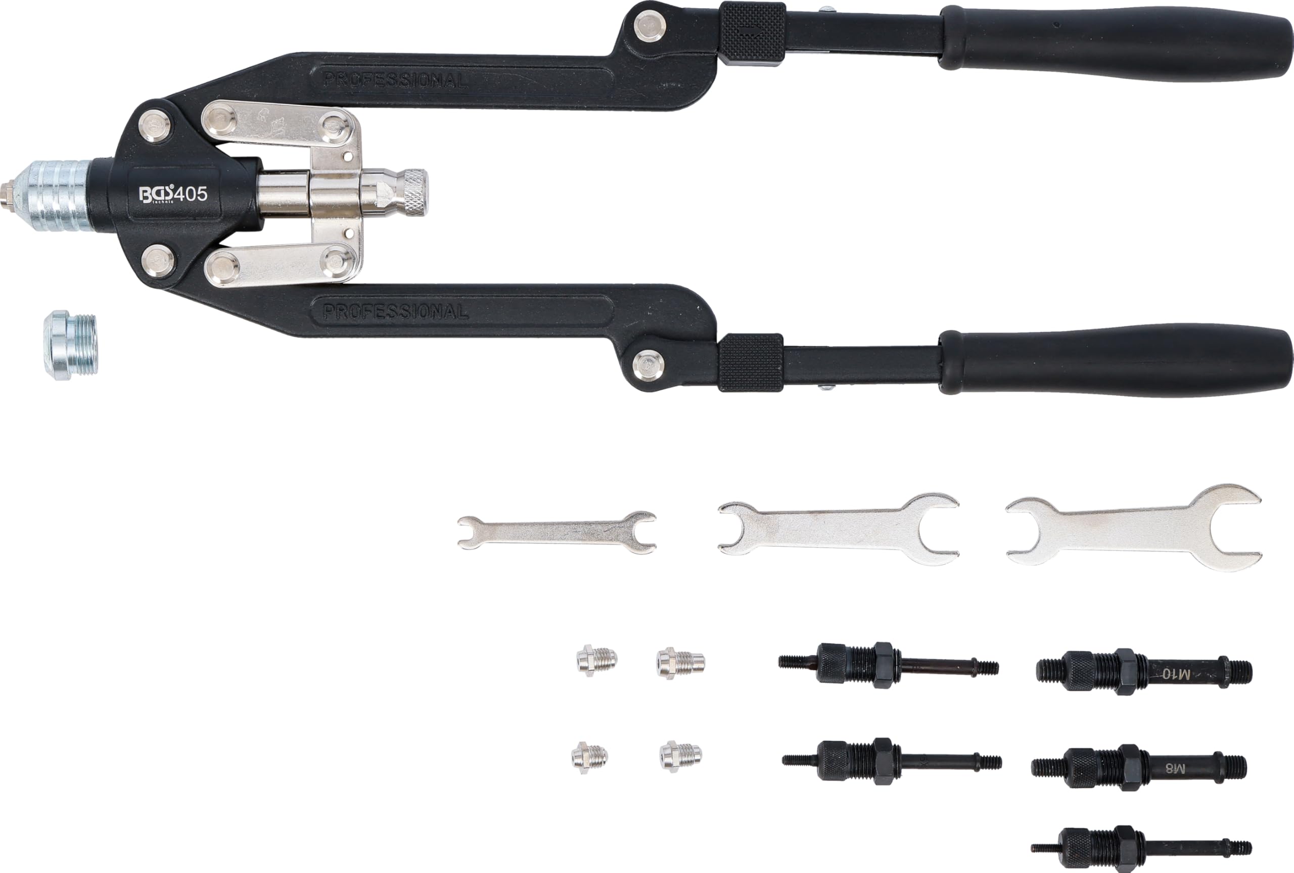 BGS 405 | Serie di rivettatrici professionali | braccio lungo | 3,2 - 6,4 mm