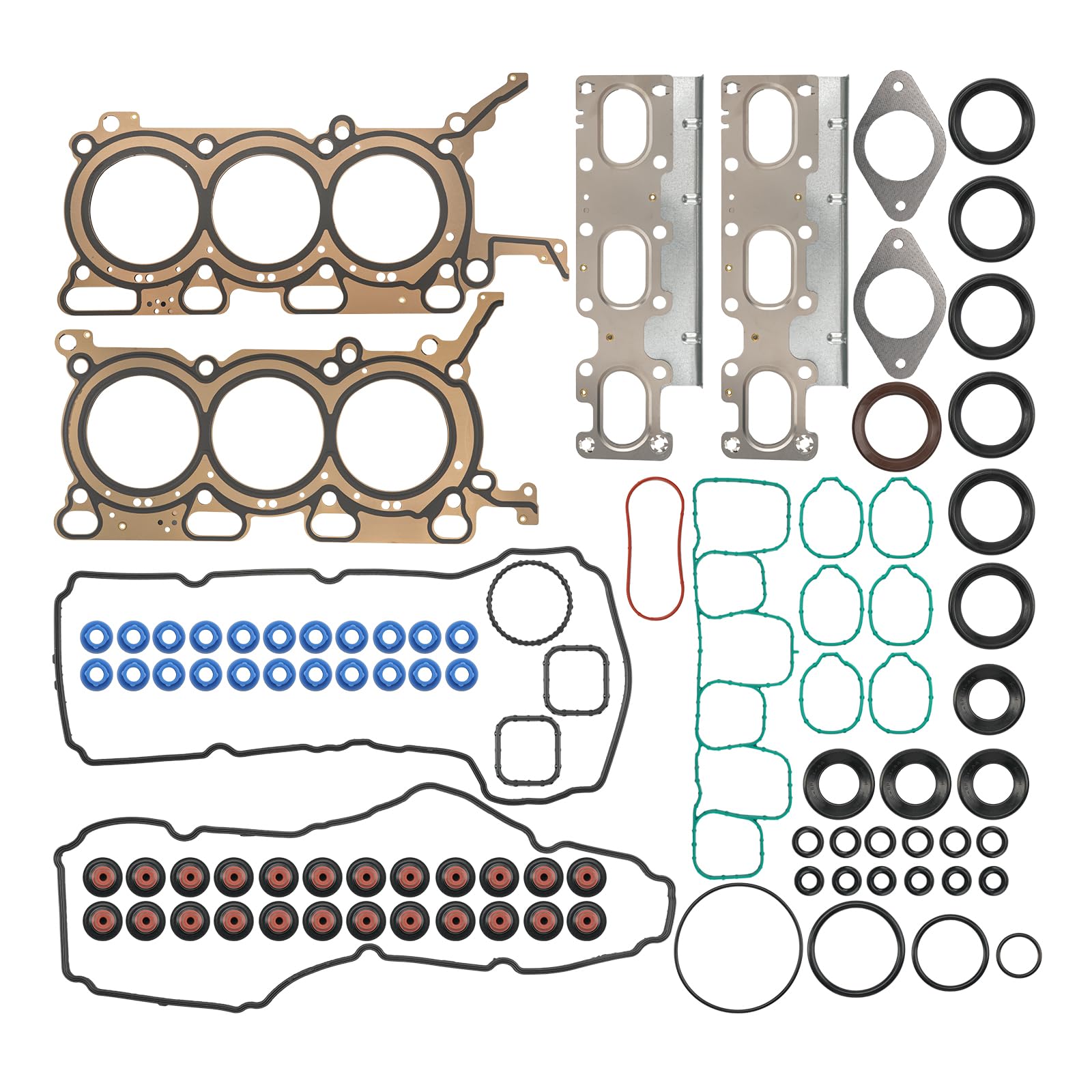 PHILTOP Head Gasket Kit for Explorer 2011-2019 3.5L,Explorer 2013-2019 3.5T