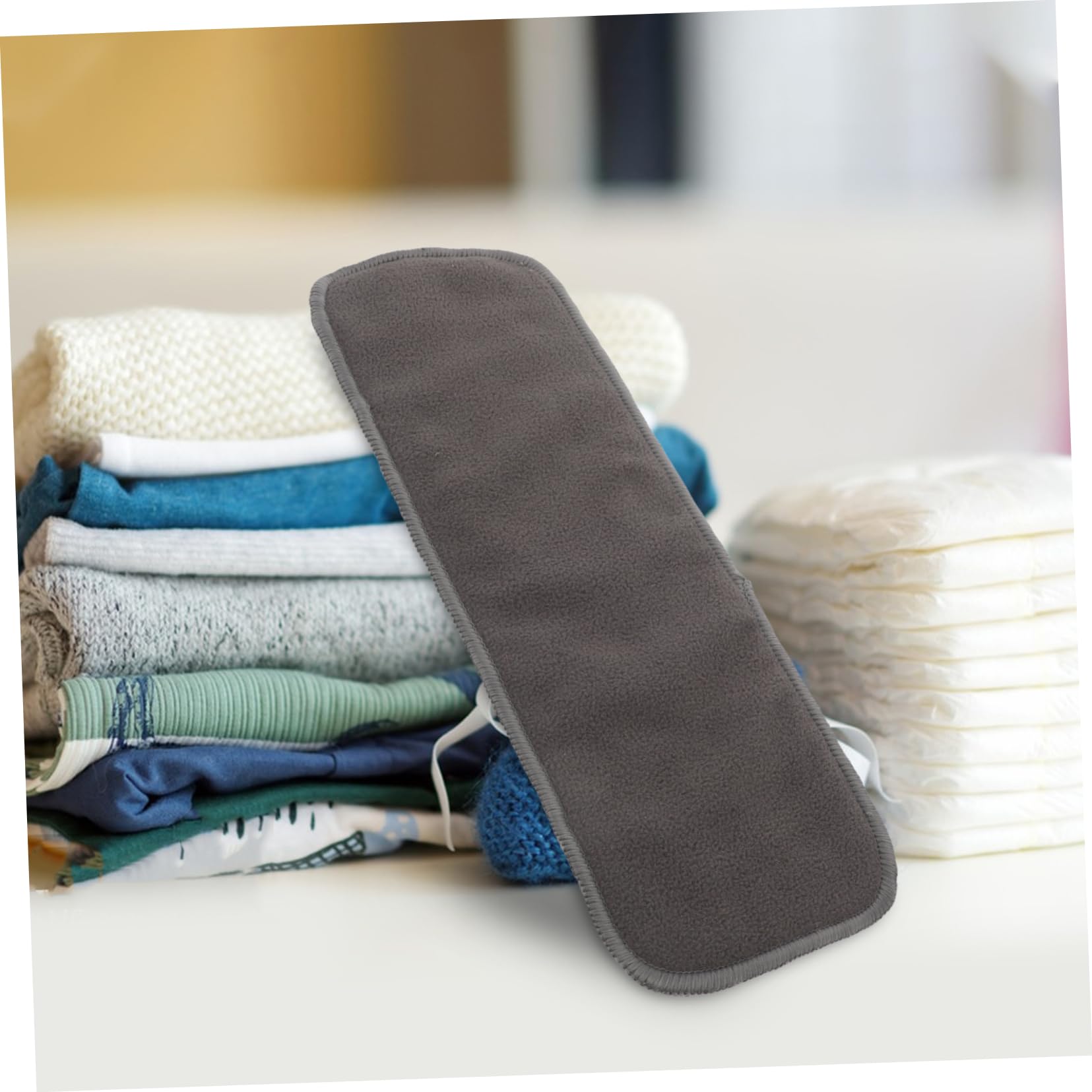 Inserti per Pannolino al Carbone di Bambù 10 Pezzi per Ragazzo Ragazza | Uso Quotidiano e Viaggio, Tessuto Lavabile, Comfort Traspirante, per Infanti