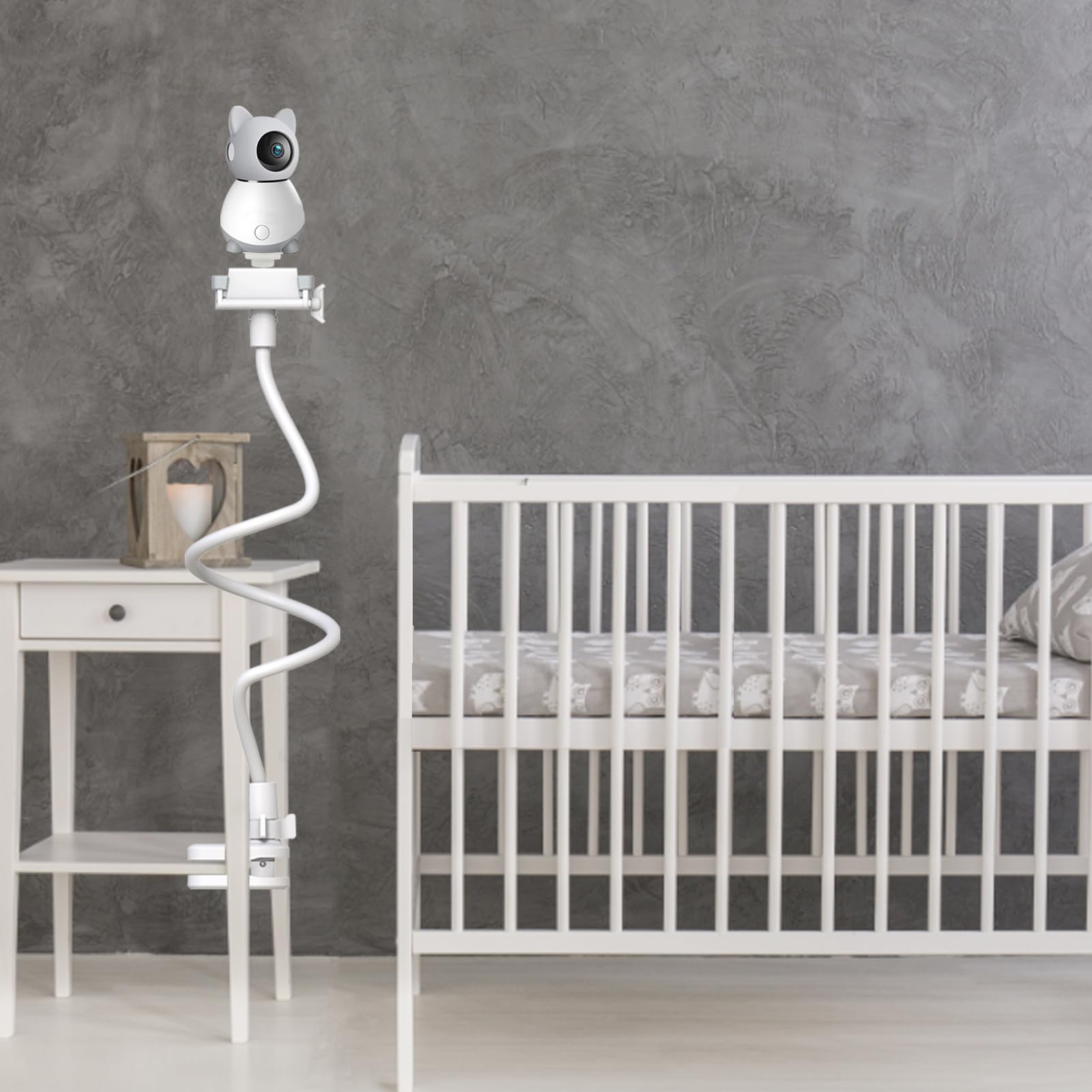 Supporto per baby monitor compatibile con ieGeek/Momcozy//HelloBaby/BOIFUN/GHB/Philips Av/Blemil/Jeeber/Dr.Care