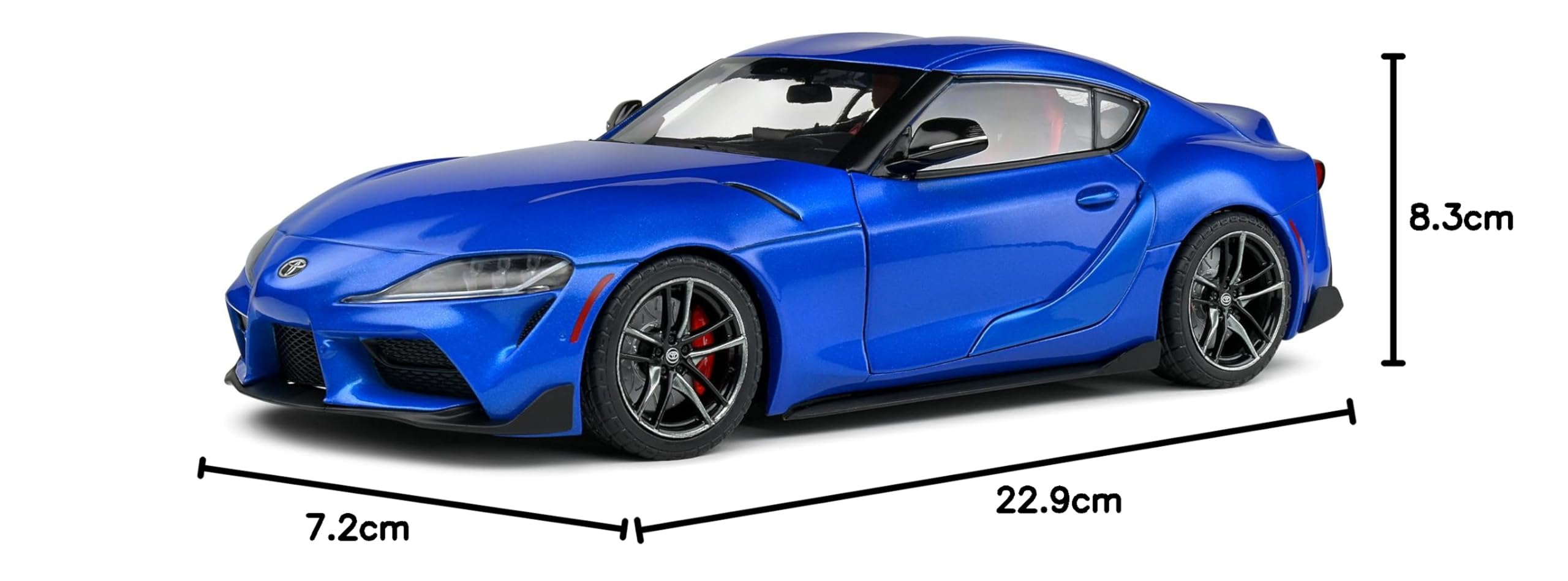Amazon | 京商 (Kyosho) SOLIDO 1/18 トヨタ GR スープラ 2021 (ブルー