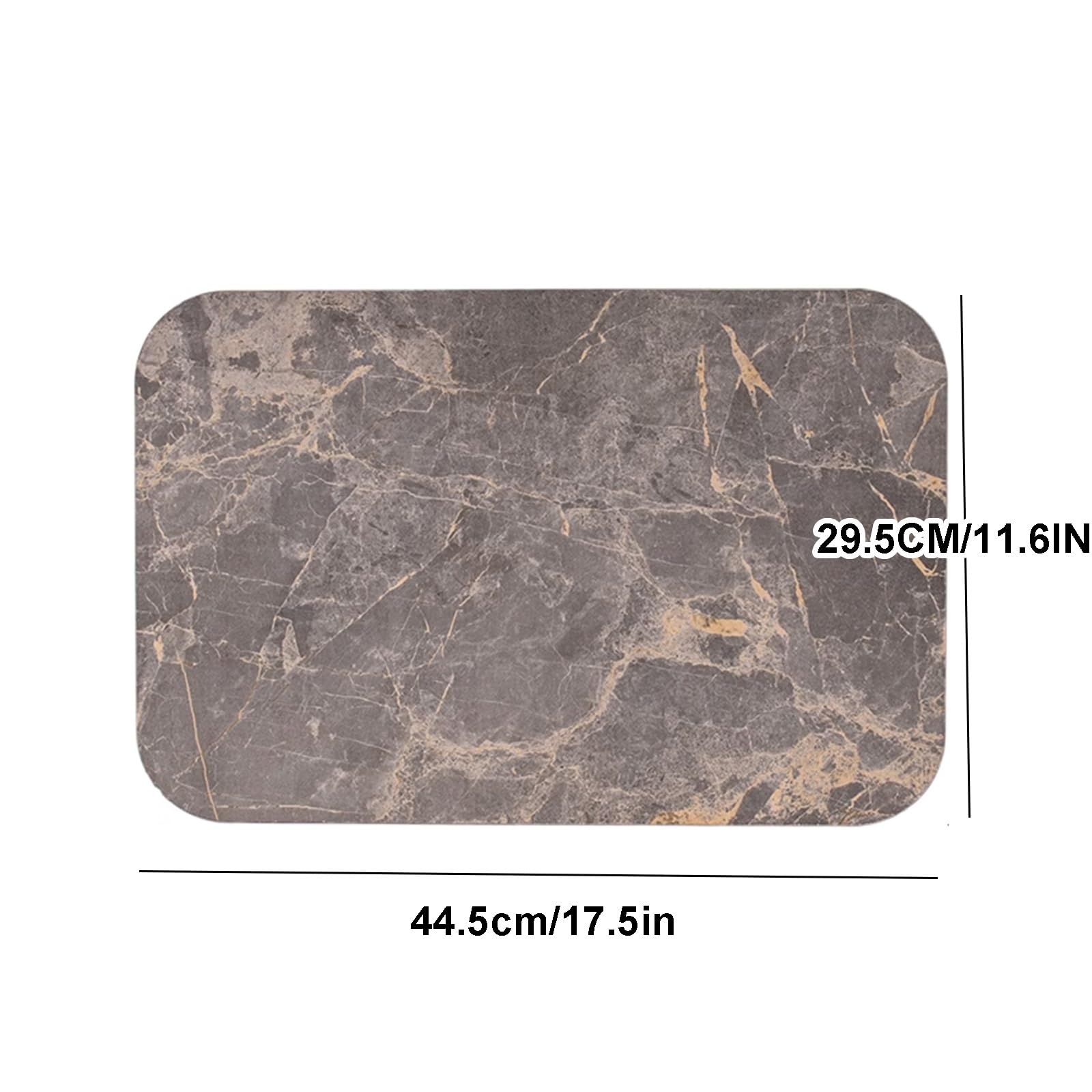 Blat do pojazdu kempingowego 17,5 x 11,6 cala Prostokątny blat do pojazdu kempingowego, blat zastępczy do pojazdu kempingowego, blat z dwustronnego laminatu w kolorze naturalnym lub orzechowym (kolo