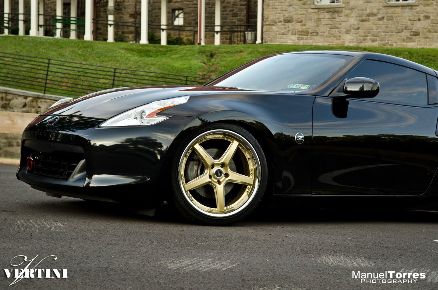 19" Inch Vertini Drift Gold Machine / Chrome Lip Wheels Rims | Set of 4 | Includes Free Wheel Club LA T-Shirt | Fits Audi Mercedes BMW Infiniti Dodge Cadillac Chevy Ford Lexus Nissan Hyundai