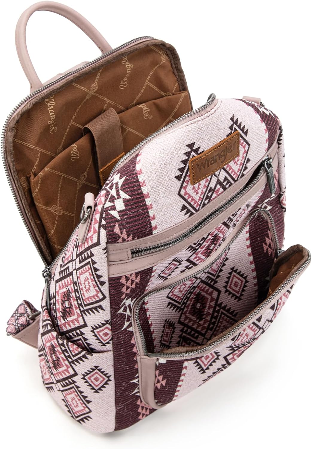 Montana West Wrangler Convertible Backpack Purse for Women Western Aztec Backpack Travel Bags WG213-9110PK