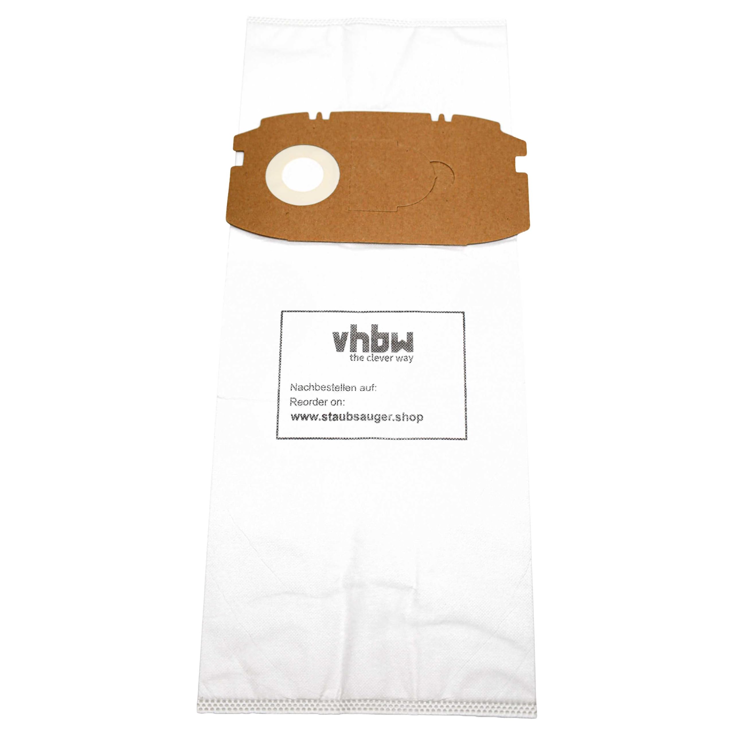 vhbw 50x bolsa compatible con Festo Festool Cleantec CTL Mini | CTL Midi, CT Mini, FIS-CTL Mini aspiradora - 34 cm x 26 cm blanco