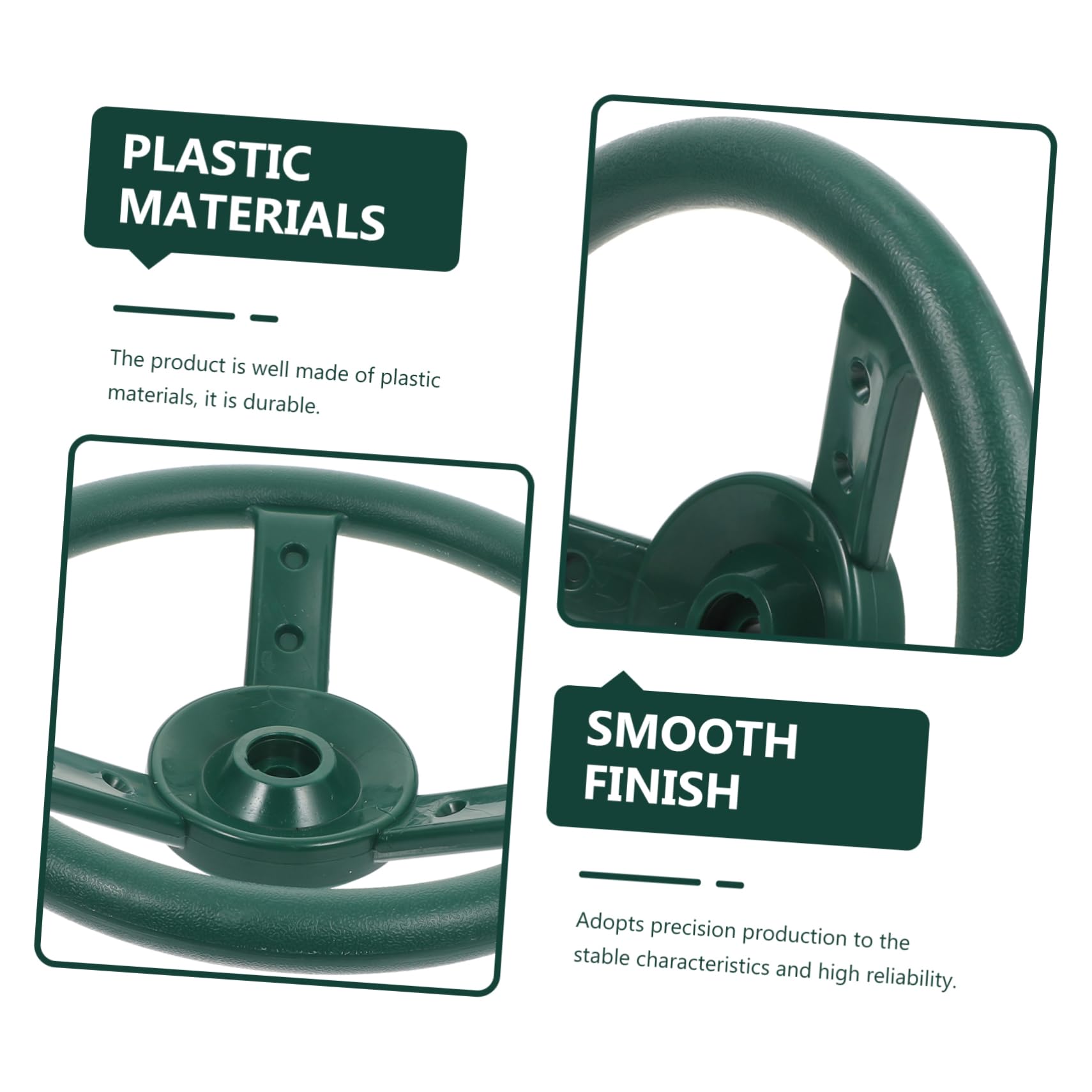 KESYOO Round Swing Disc Plate Steering Wheel for Amusement Facilities Accessory for Swings and Playsets and Fun for