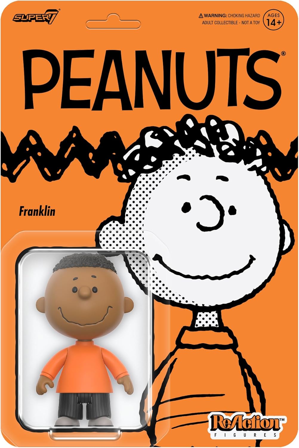 Super7 Reaction Figure Peanuts Pigpen - 3.75" Peanuts Action Figure - Classic Cartoon Collectibles and Retro Toys