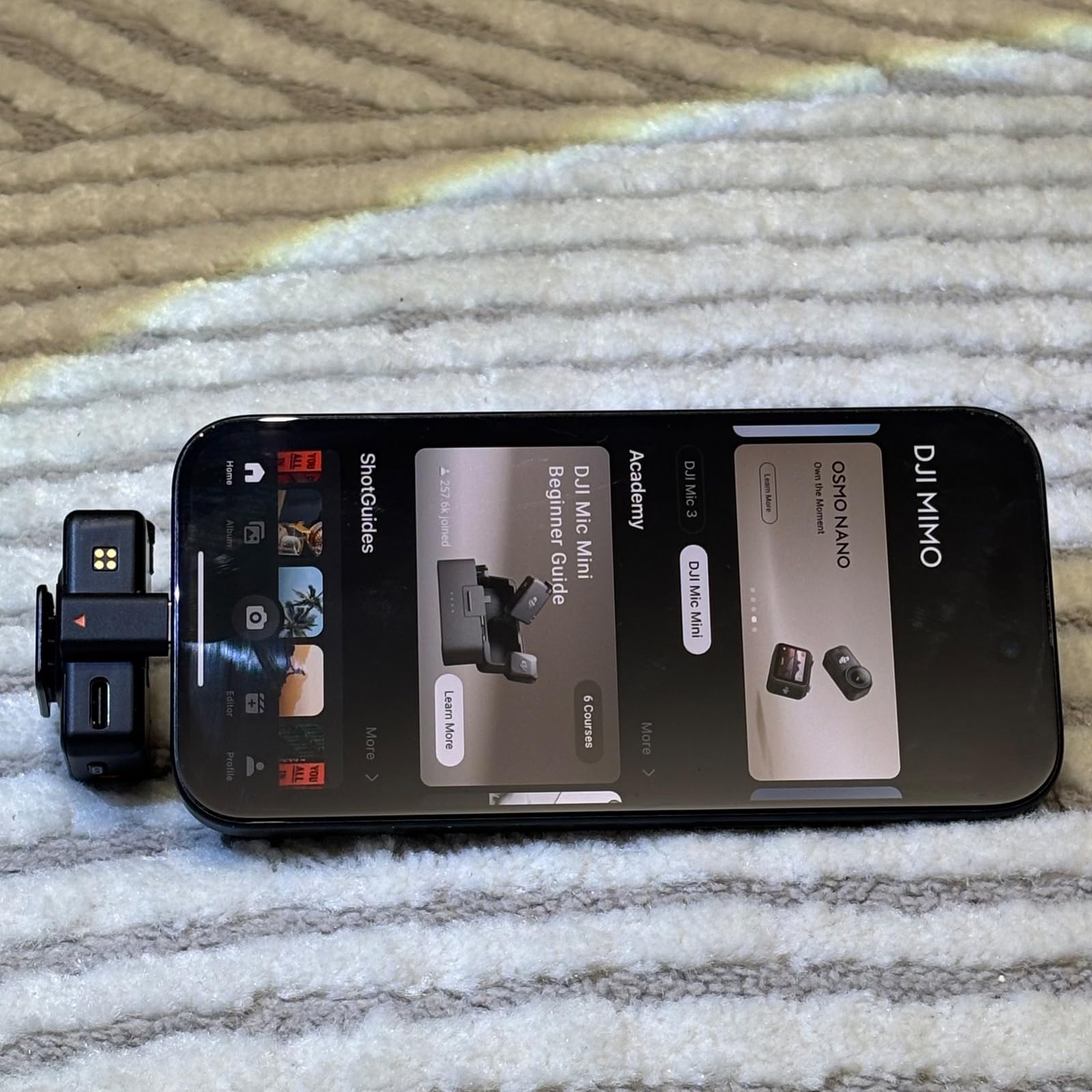 Amazon | ZEXIBATH DJI Mic Mini Type-Cアダプター USB Cアダプター