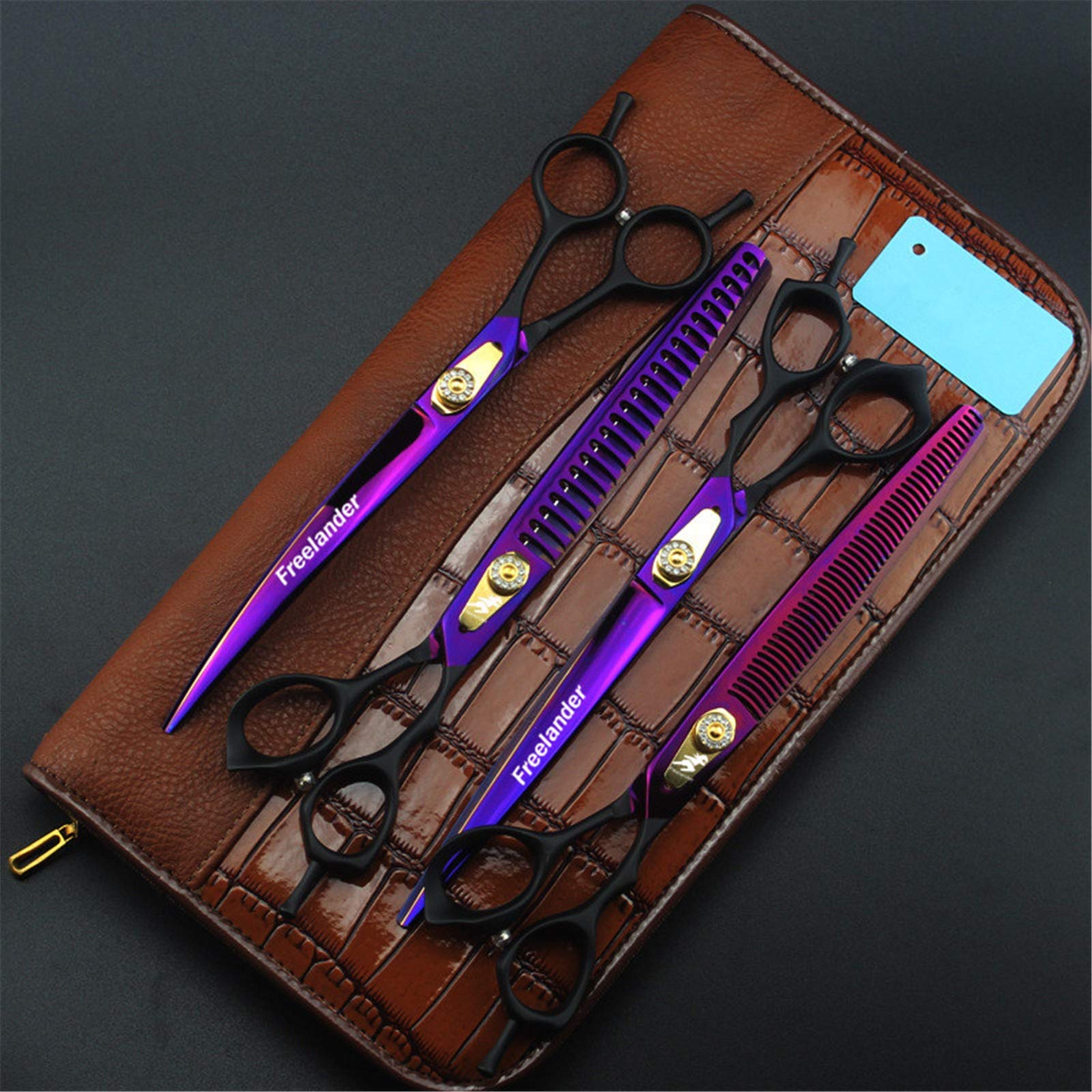 8 In 1 Forbici Toelettatura Cani Professionali Set Forbici Per - Foto 9