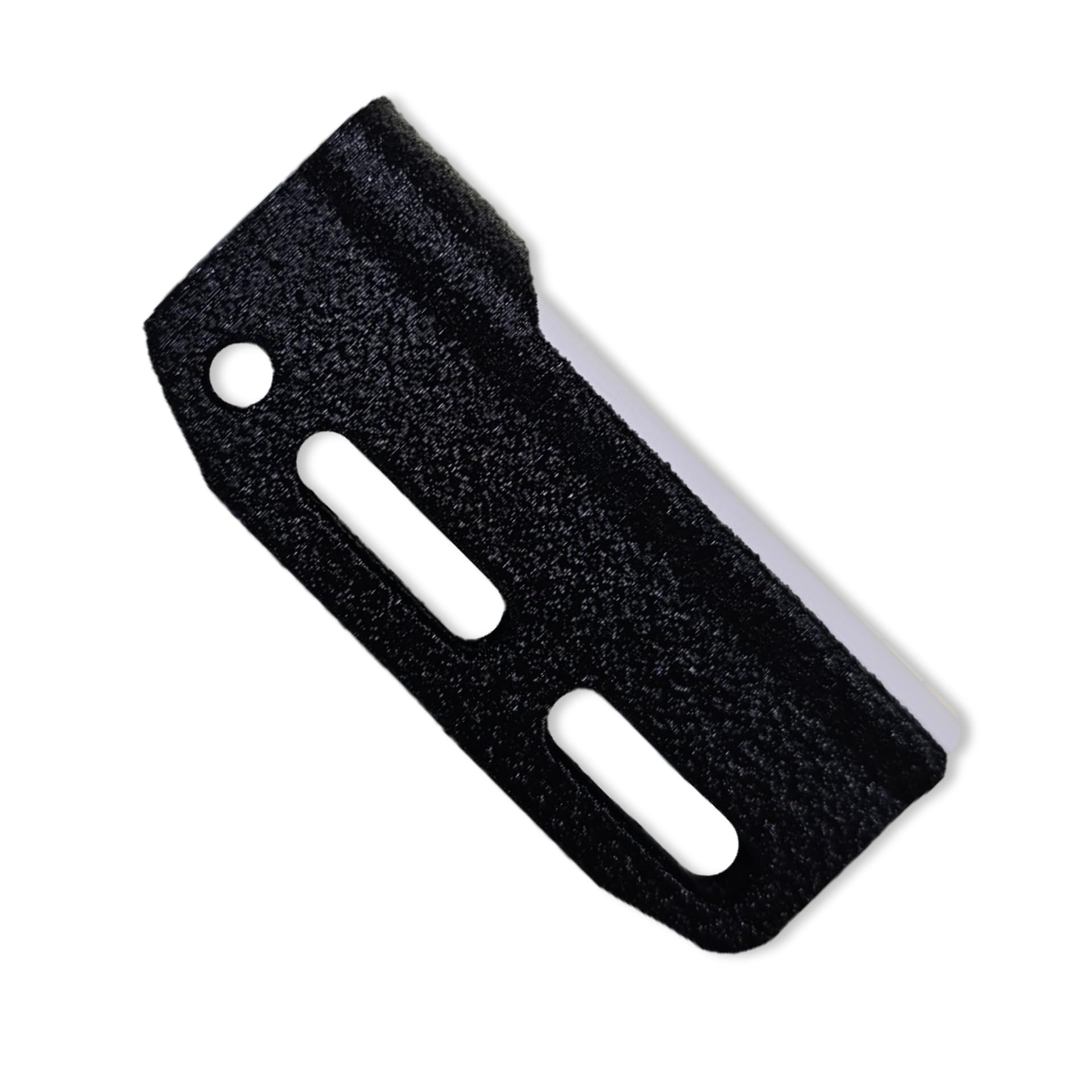 Uniwersalny ceramiczny uchwyt szlifierski wraz z ceramiczną tarczą szlifierską do płytek Kydex, 8 mm pręt ceramiczny o długości 60 mm, survival, outdoor, Bushcraft, Designed by Reini Rossmann (czarny)
