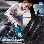 Cordless Vacuum Compatible with Makita 18V Battery, Handheld Vacuum Cleaner for Home Car Hardwood Floor Carpet, Portable Shop Vacuum with Washable HEPA Filter(Tool Only)