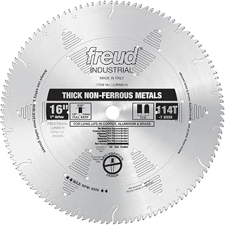 Freud LU89M016: 16" x 114T Thick Stock Aluminum Metal Blade