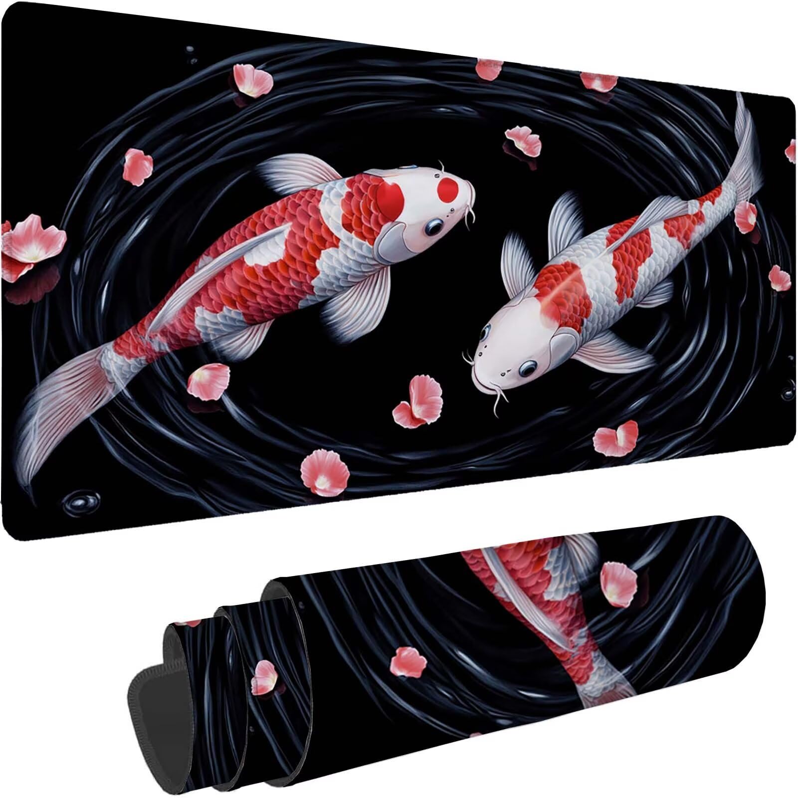 Tappetino Mouse 900x450mm | Superficie Ultra-Liscia, pescare 0-z656