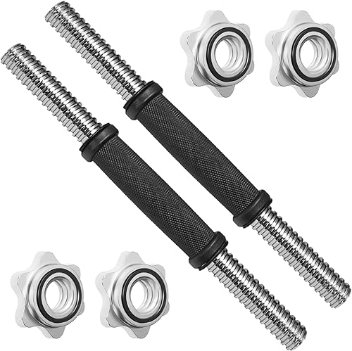 A2ZCARE Asas de mancuernas estándar, asas de mancuernas de 1 pulgada, asas ajustables de 1 pulgada, par de placas de peso de 1 pulgada, múltiples