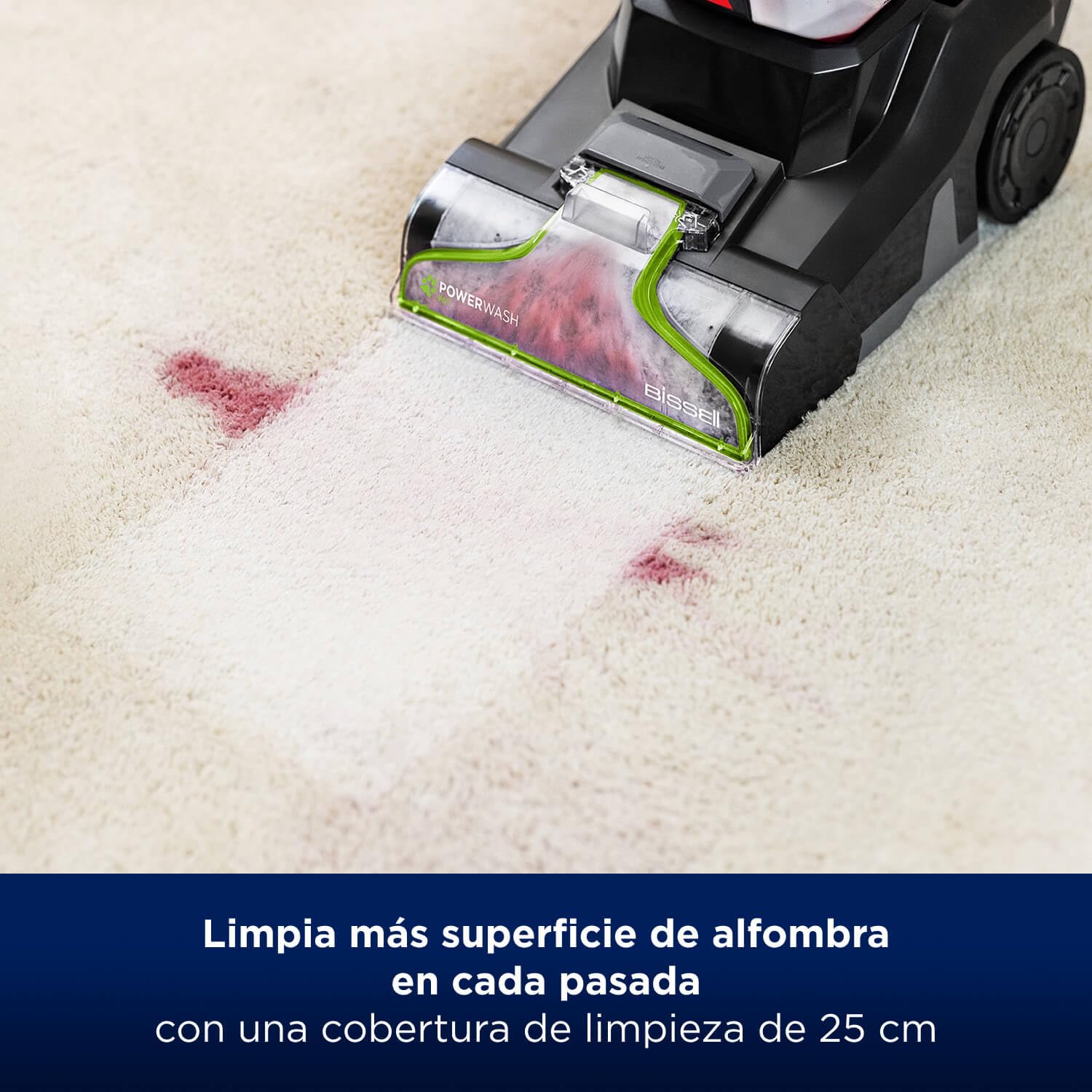 BISSELL PowerWash Pet Aspiradora de Agua Tapicería, Lava Aspiradora Ideal para Dueños de Mascotas, Maquina Limpiar Tapicerías Ligero, Limpiador para Alfombras, Sofá & Más, Potente Motor de 600W, 3878N