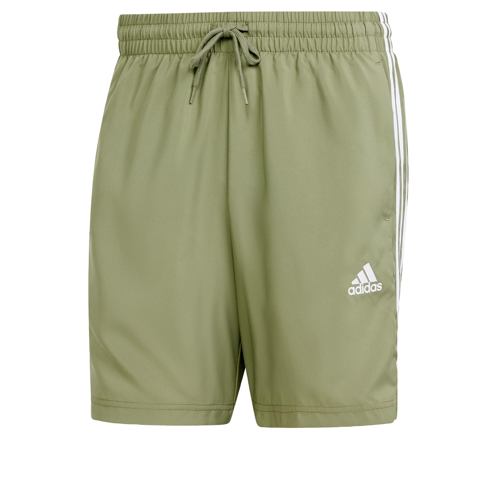 adidas Men's AEROREADY Essentials Chelsea 3-Stripes Shorts, Legacy Green, S