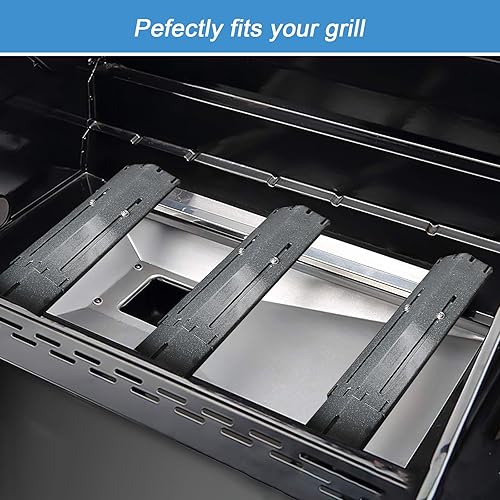 Miniatura 7 de Kit de placa térmica universal para quemadores de 345, piezas de repuesto para Nexgrill, Charbroil, Expert Grill, Dyna Glo, Kenmore