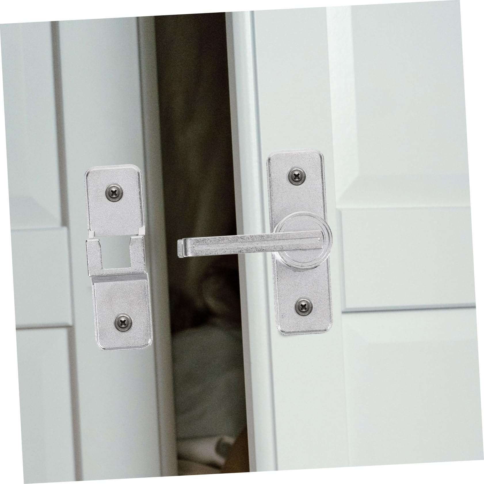 Hemobllo 5stücke Barn Door Lock Türverriegelung Für Schiebetüren Stabiler Und Praktischer Türverschluss Für Privatsphäre Und