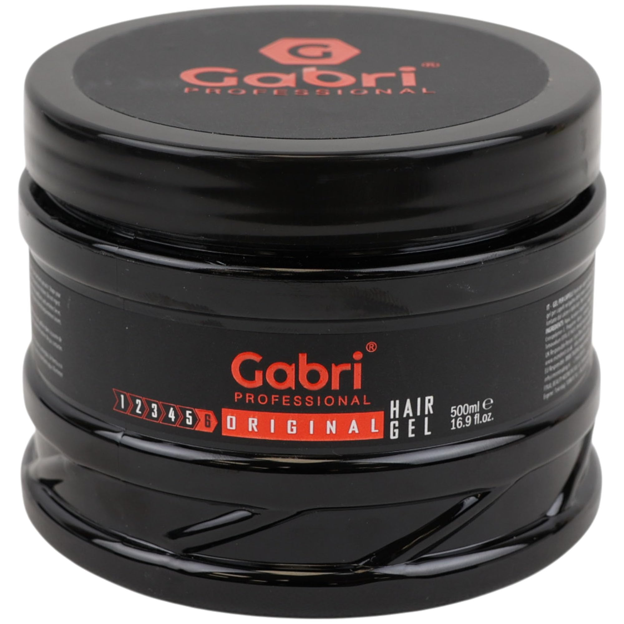 Gabri Hair Styling Gel, Firm Hold Styling Hair Gels, High Gloss, Anti-Frizz Effect, Edge Control