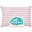 Little Sleepy Head Toddler Pillowcase, 100% Cotton & Hypoallergenic Pillow Case for Toddler Pillow, Snug Fit Envelope Pillowcase, 13x18 Pillowcase, Pilllow Sold Separately (Chevron Pink)