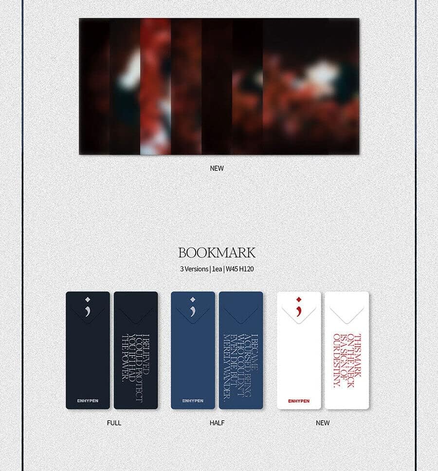 Miniatura 7 de Álbum ENHYPEN SANGRE OSCURA (media Ver.) K-POP SELLADO