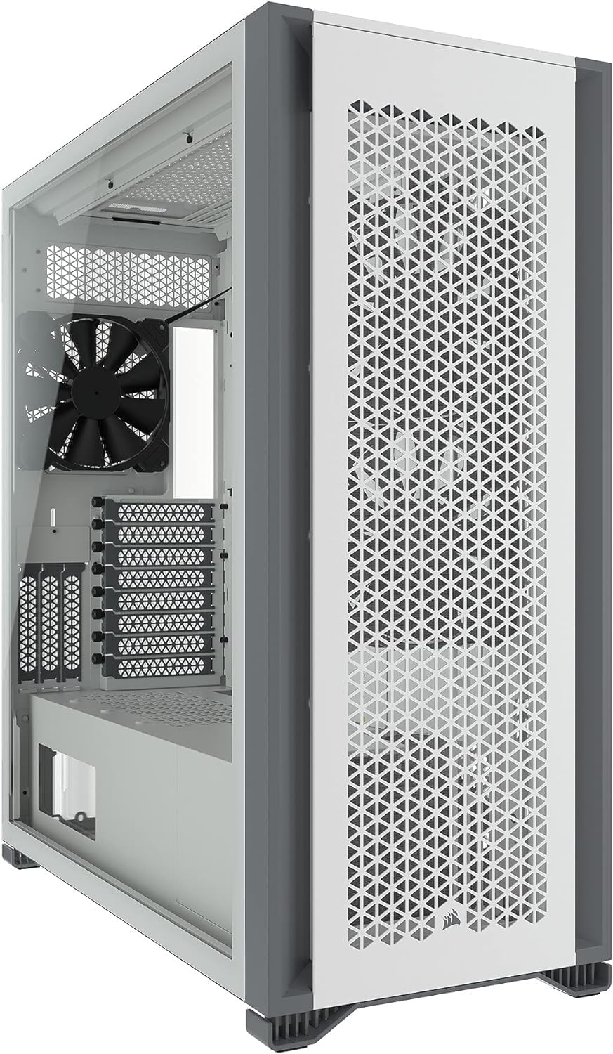 Corsair 7000D Airflow Full-Tower ATX PC Case, White (CC-9011219-WW)