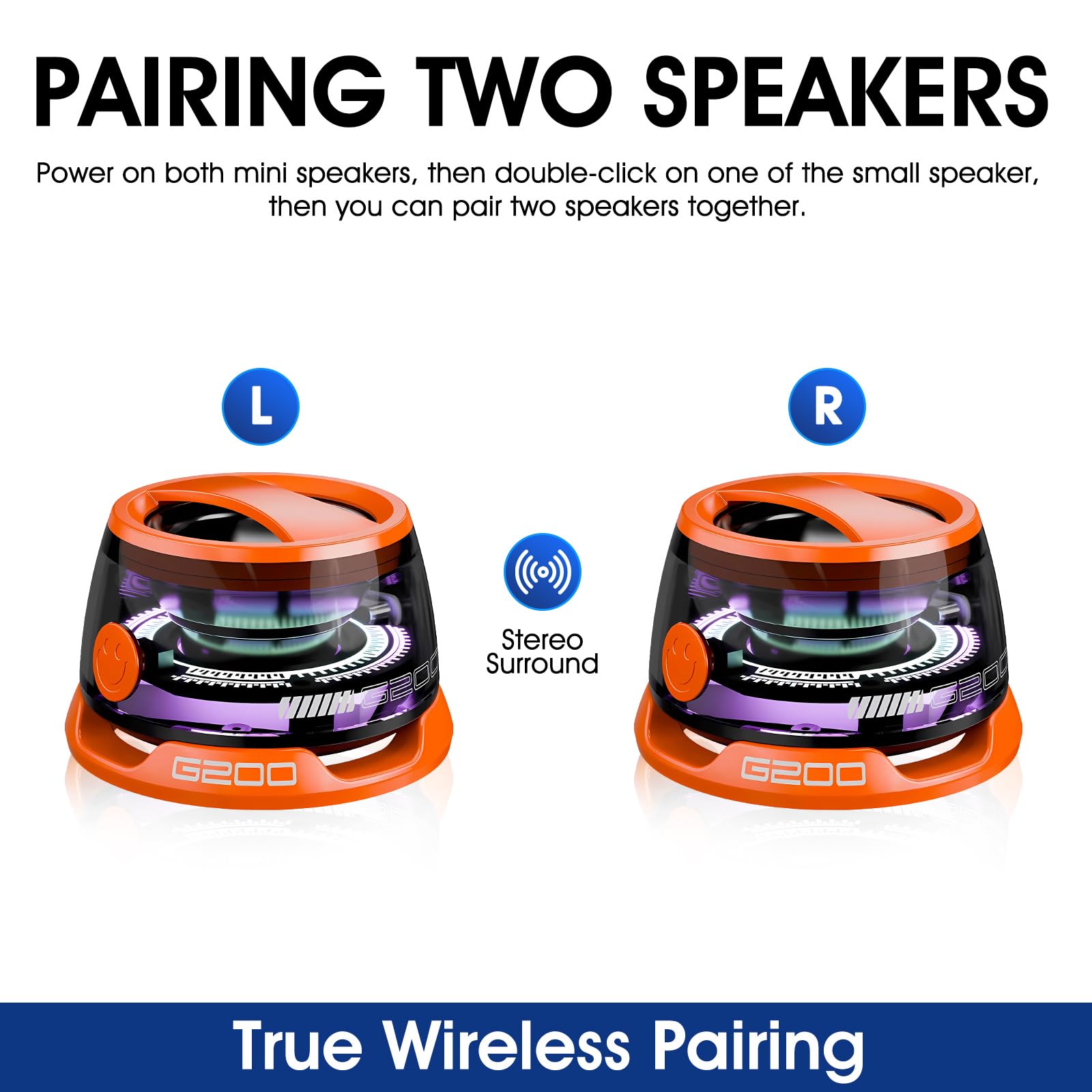 Amazon.com: Xpoovv Magnetic Bluetooth Speaker – Mini Portable