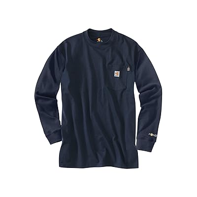 Carhartt Big Tall Flame Resistant Force Cotton Long Sleeve T Shirt Men