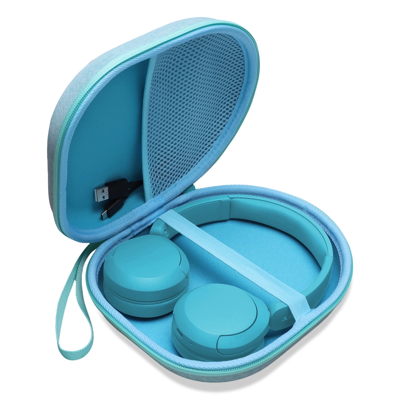DR·AMIU Headphone Case Compatible with JBL Tune 510BT 520BT 720BT 770NC 670NC, Live 680NC 460NC 670NC 770NC Headset, Sony WH-CH720N WH-CH520 and JLab
