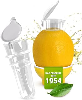 Juicer I The original safti spout for lemons, oranges etc. In easier than any lemon squeezer or juicer I (yellow)
