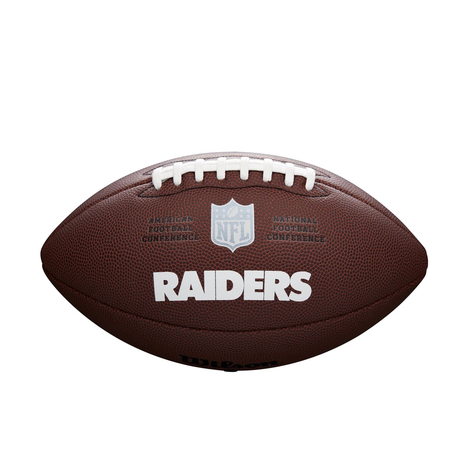 Wilson Ballon de Football Américain NFL Team Logo Taille Officielle Cuir Composite