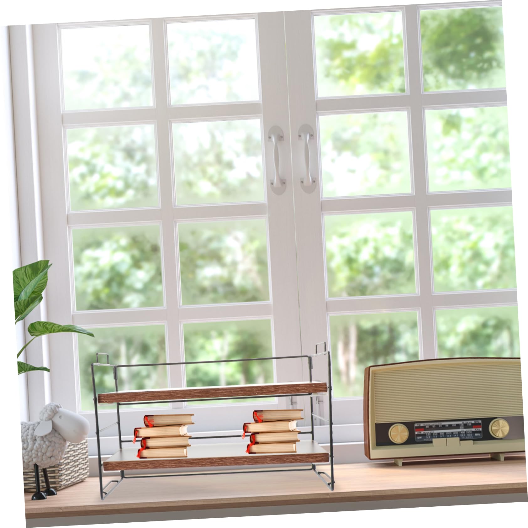 SEWACC Étagère De Rangement Simple Pour Bureau Maison Et Organisation De Documents Cosmétiques Et Articles Divers