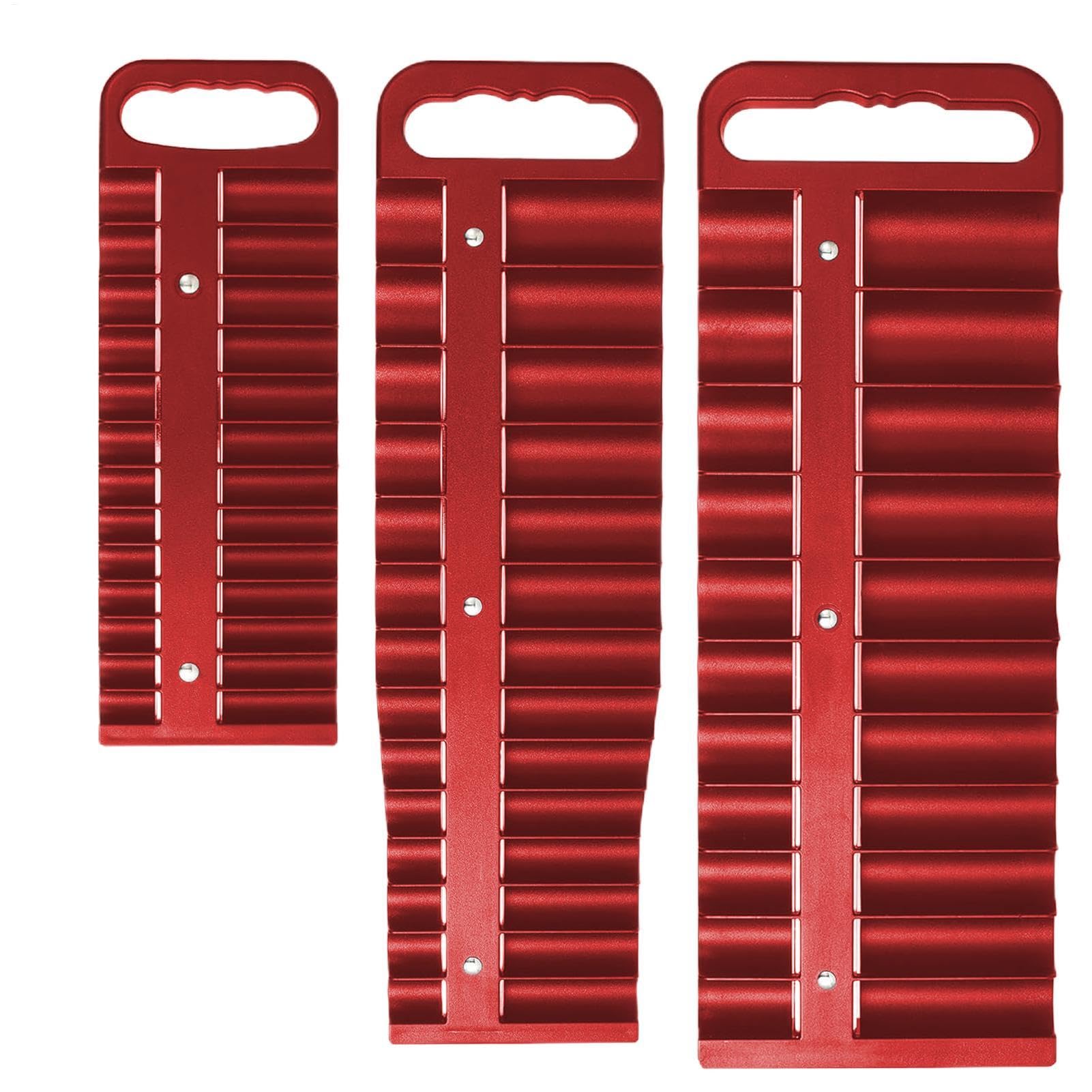 Magnetyczny organizer na narzędzia, zestaw 3 sztuk, magnetyczny uchwyt na gniazdo i taca do organizera, do garażu, warsztatu, na wesela, urodziny i Boże Narodzenie, wymiary 30 x 9 cm