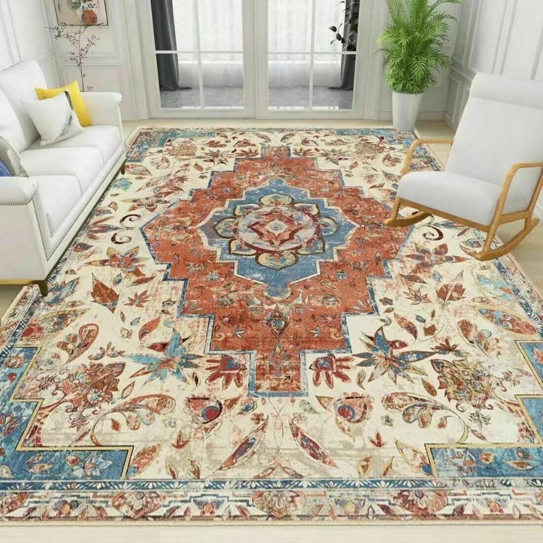 Tapis de salon résistant au froid 90x200cm pour déco chambre enfant moderne