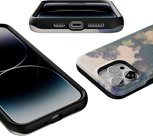 Vista 1479 de Casely - Funda para iPhone 14 Pro Max, Viva La Vida, Frida Kahlo Floral Collage, compatible con MagSafe 10 Frida Kahlo Viva La Vida Collage