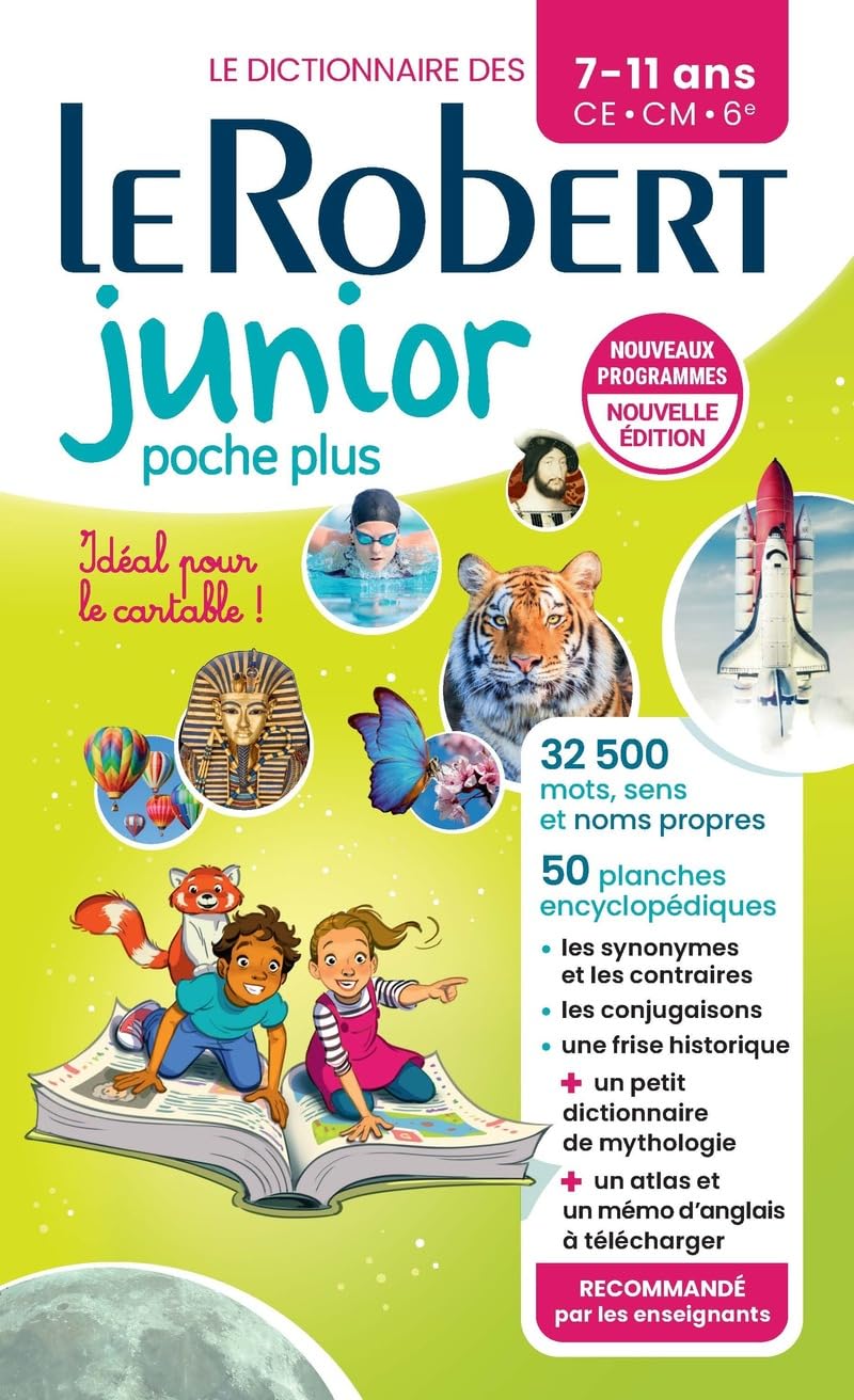 Le Robert Dictionnaire - Junior Poche Plus - 7/11 ans - CE-CM-6e - Nouvelle édition