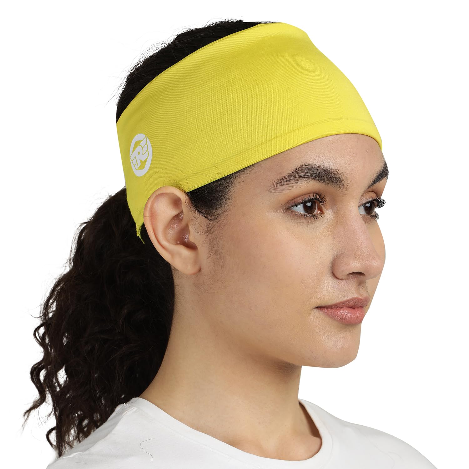 Royal Enfield RIDE ROYAL HEADBAND| Material 100% polyester | Lightweight and Breathable since 1901 logo | Sweat-wicking fabric | NEON YELLOW