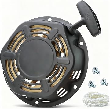 Recoil Pull Start Starter Compatible with Generator Champion 196cc 212c 224cc,Pulsar Ryobi 46598 3000 3500 4000 4375 4500 Watt Engine Generator Recoil Starter