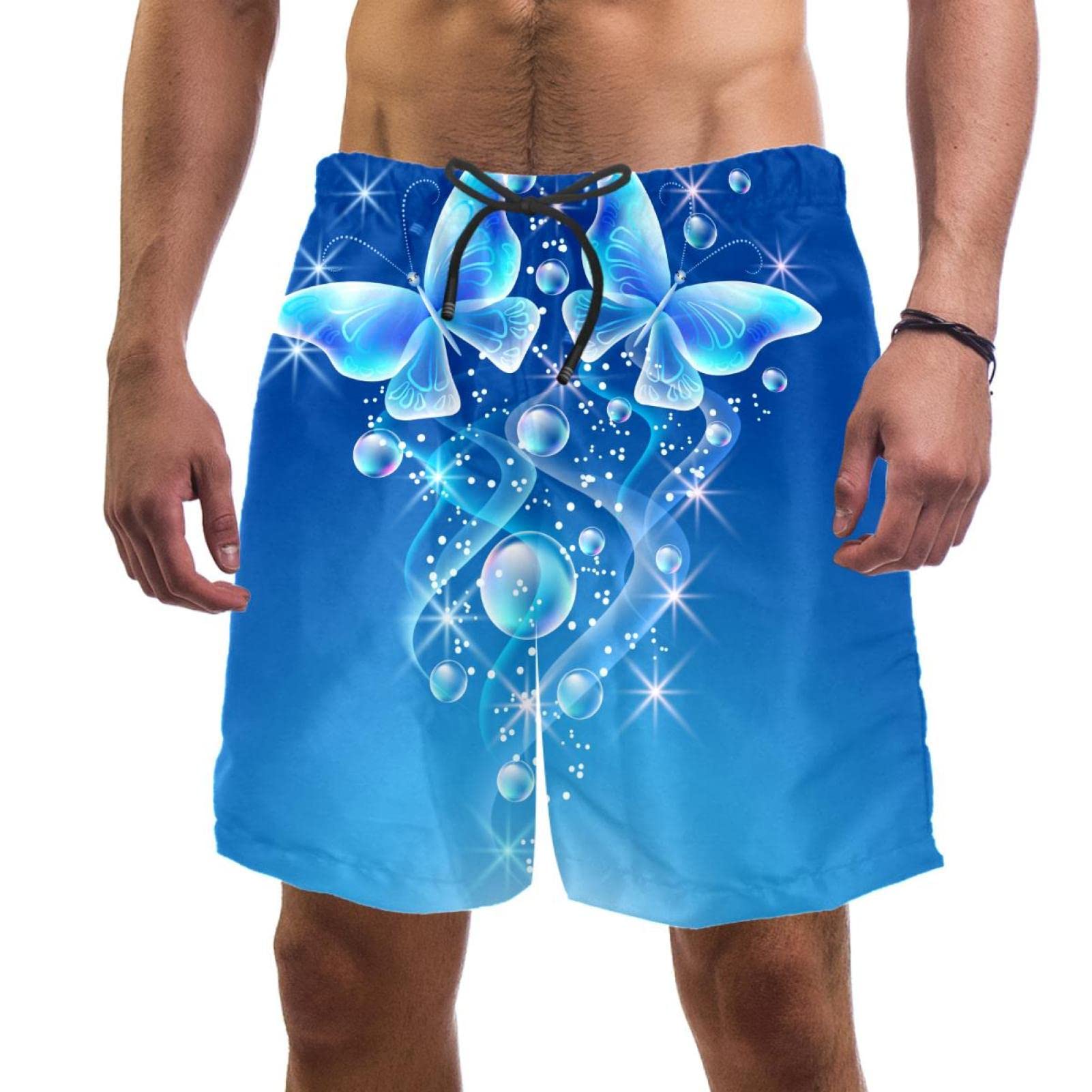 Maillots de bain pour hommes séchage rapide HadHfun short de plage léger - 6